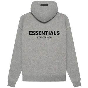 Fear Of God Essentials SS22 Hoodie “Dark Oatmeal”